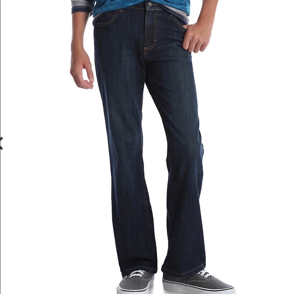 BOY'S WRANGLER JEANS (8 slim) ADJUSTABLE WAIST